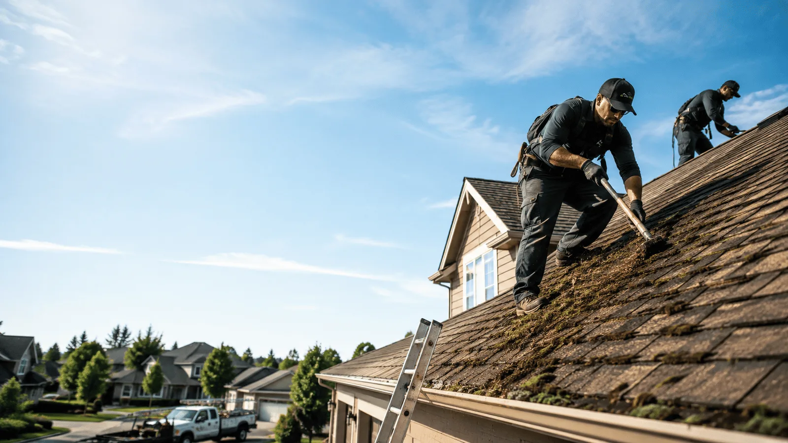 Roof Moss Removal in Rainbow, TX near me